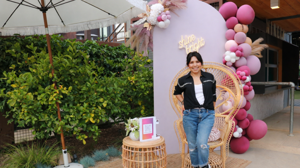 Boho fashion show setup by Event Flow Co. for XtyleIt at SteelCraft Garden Grove, CA