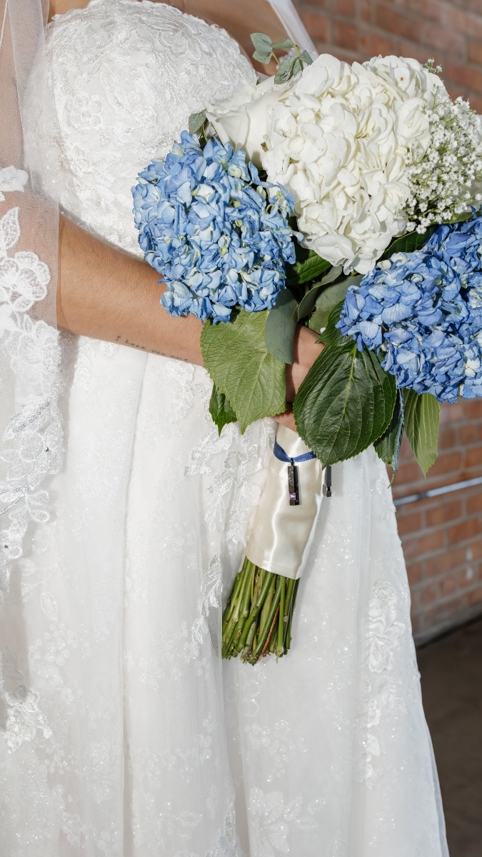Custom bridal bouquet by Event Flow Co. at The Brick, San Diego